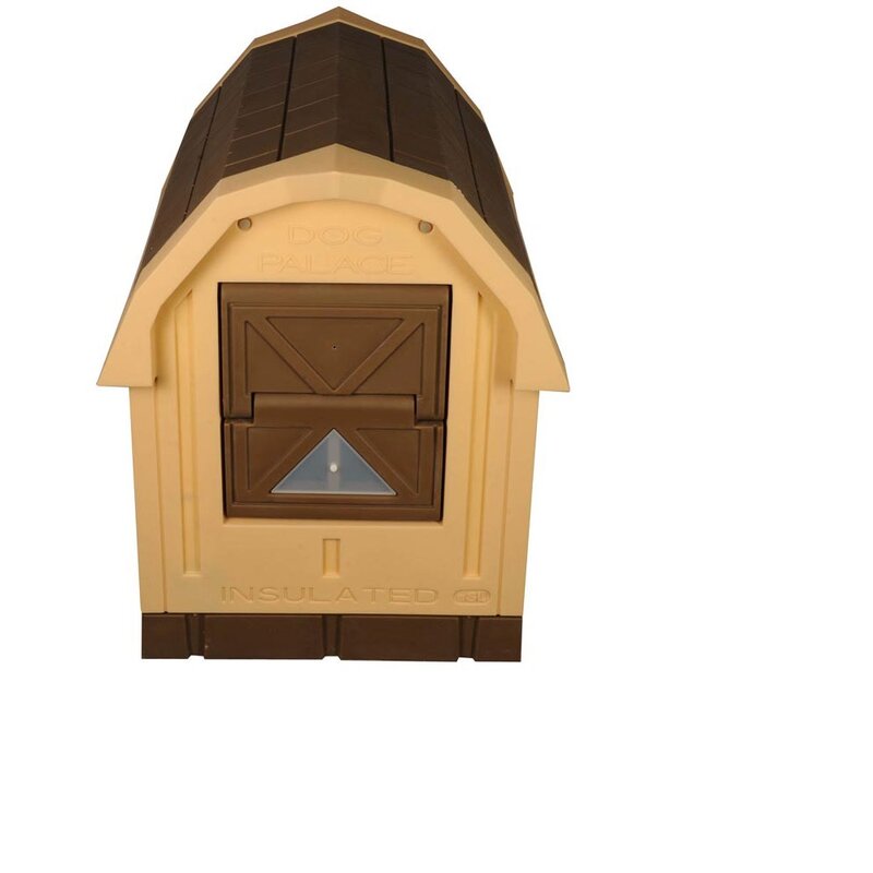 Dog Palace® Premium Insulated Dog House & Reviews | Wayfair